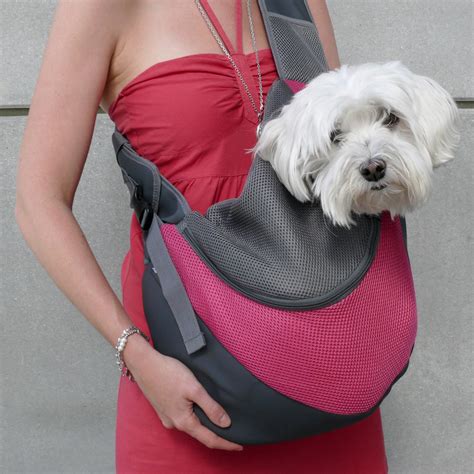 Sac Bandoulière Pour Petit Chien .